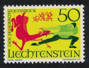 Liechtenstein 'The Fiery Red Goat' Saga 1969 MNH SG#517