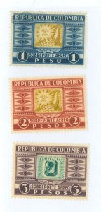 Colombia #C107-C109