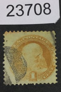 US STAMPS #112 USED LOT #23708