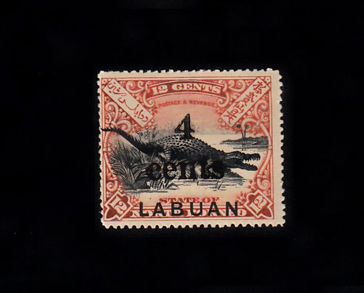 Labuan Scott #90 MH Note