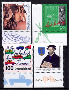 Germany 1997 Mint MNH Accumulation SC 1952,1953,1954,1955