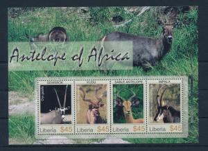 [36446] Liberia 2006 Wild Animals Mammals Antelope MNH Sheet