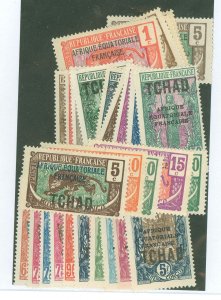 Chad #19-50 Unused