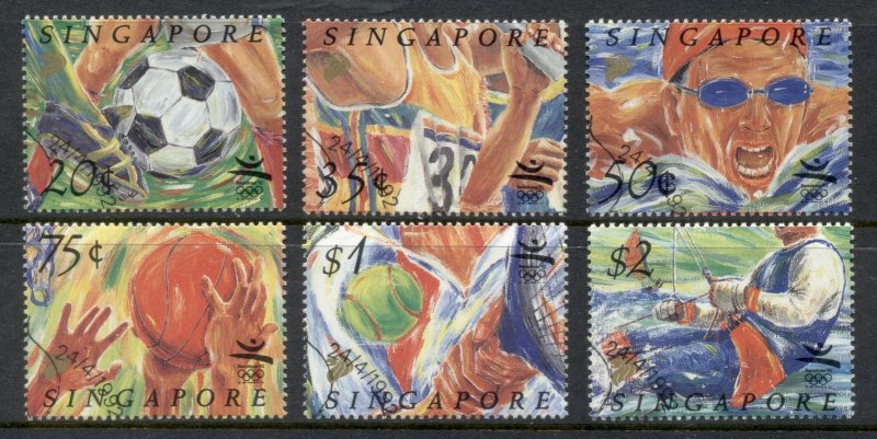 Singapore 1992 Summer Olympics Barcelona CTO