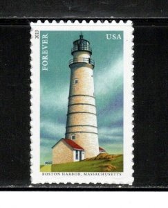 4793 * BOSTON HARBOR , MASSACHUSETTS ~ LIGHTHOUSE *  U.S. Postage Stamp MNH