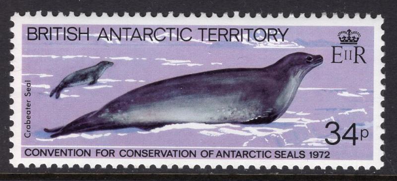 British Antarctic Territory 101 Seal MNH VF