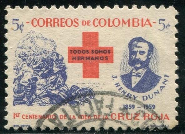 Colombia Sc# RA55,RA58,RA60,RA61 Used (Co)