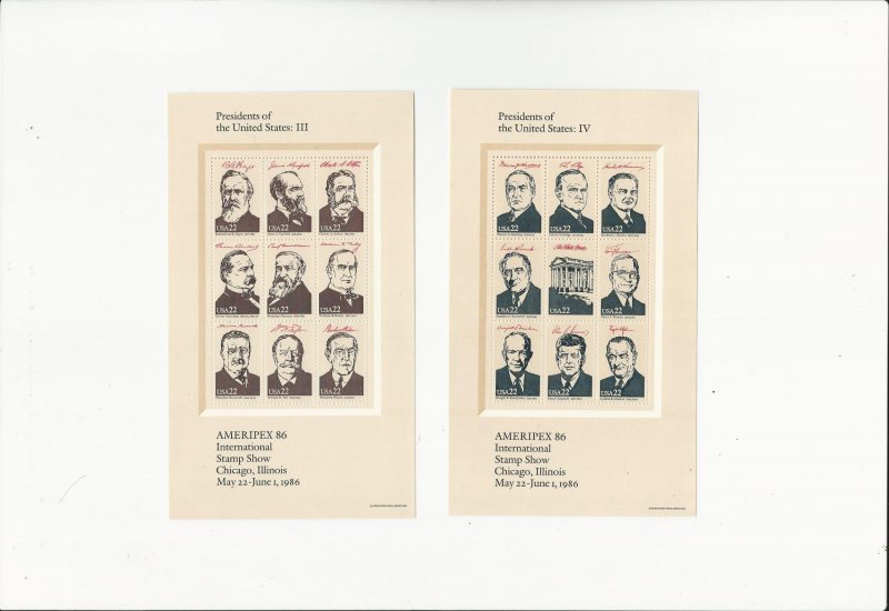 AMERIPEX  Scott #2216-2219