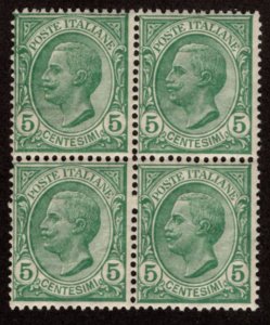 ITALY #94 AVG/MNH BLK/4 ~JM-3830