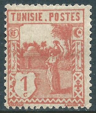 Tunisia, Sc #74, 1c MH