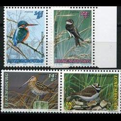 LUXEMBOURG 1993 - Scott# B387-90 Birds Set of 4 NH