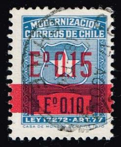 Chile #RA5 Postal Tax; Used at Wholesale