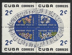 Cuba # 657a - Christmas Hymn - Block - MNH.....{R2}