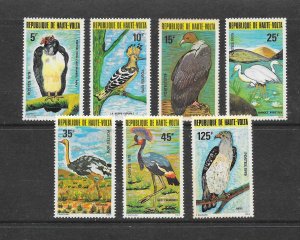 BIRDS - BURKINA FASO #515-21  MNH