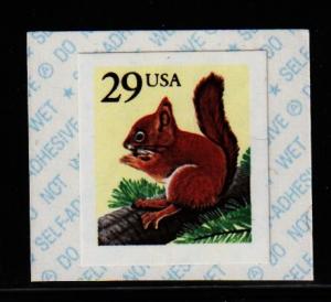 #2489 Red Squirrel KC Type Coil Single - MNH