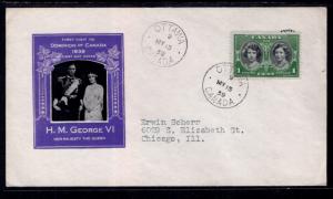 Canada 246 Ioor Typed FDC