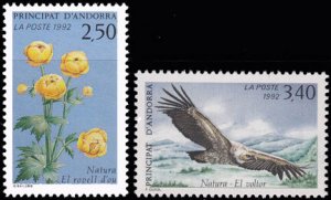 Scott #418-9 Flowers MNH