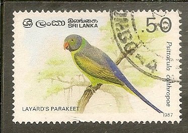 Sri Lanka   Scott 836   Bird   Used