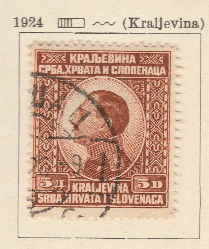 A5P63F203 Yugoslavia 1924 5d used