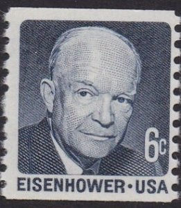 1401 Dwight Eisenhower Coil MNH
