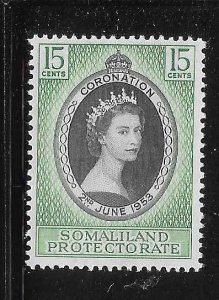 Somaliland Protectorate 1953 Coronation issue Sc 127 MNH A3429