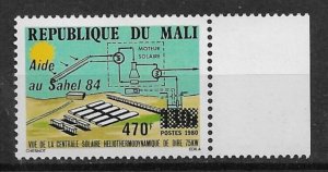 1984 Mali 511 Drought Relief Effort Surcharge 470Fr on 130F MNH