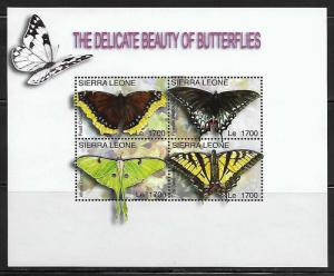 Sierra Leone 2698 Butterflies Mint NH