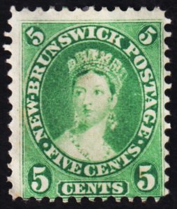 New Brunswick Scott 8 (1860) Mint NG G, CV $27.50 C