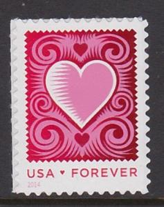 US 4847 Heart  MNH