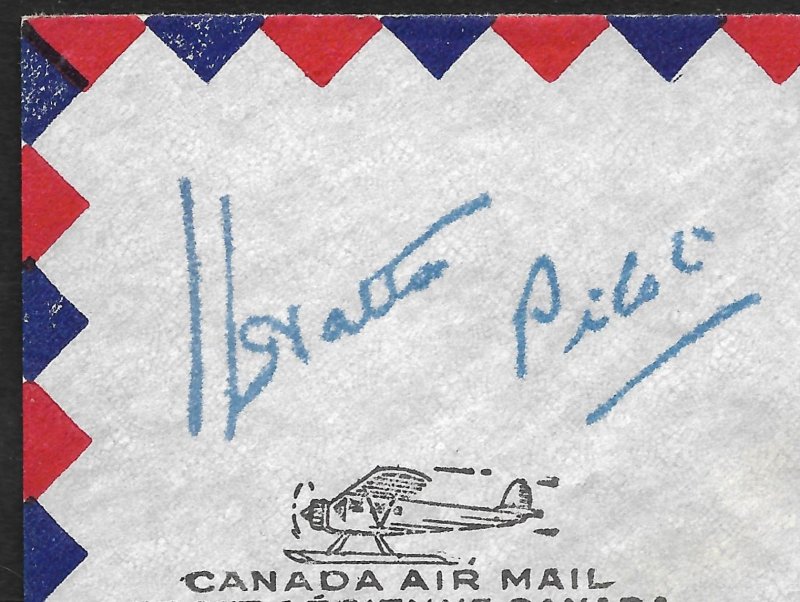 Doyle's_Stamps: Canada Post History: Sept Iles-Rimouski 1st Flight Cover