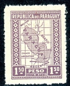 Paraguay, Scott #291, Mint, Never Hinged