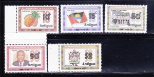 Antigua 490-494 Set MNH  Various (A)