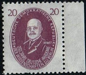 DDR 1950,Sc.#65 MNH. Nernst, Walter