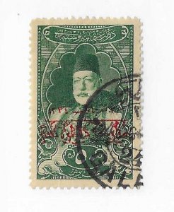 Turkey Sc #560 50pi green used VF