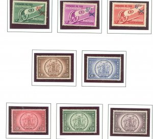 Belgium #Q208-Q215 Unused Single (Complete Set)