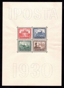 MOMEN: GERMANY SC #B33 1930 SHEET MINT OG NH LOT #67648