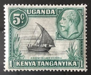 AlexStamps KENYA,UGANDA & TANGANYIKA #67 VF MINT