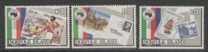 NORFOLK ISLAND SG343/5 1984 AUSPEX MNH