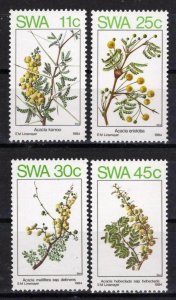South West Africa SWA 532-535 MNH Spring Flowers Zayix Stamps 0325S0158M