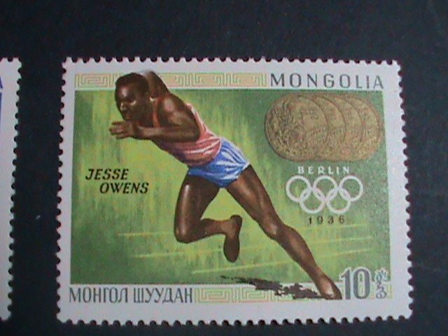 ​MONGOLIA STAMP-1969-SC#515-22 OLYMPIC GAMES GOLD METAL WINNERS - MNH SET VF