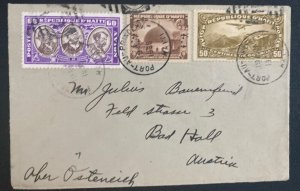 1936 Port Au Prince Haiti Cover To Bad Hall Austria