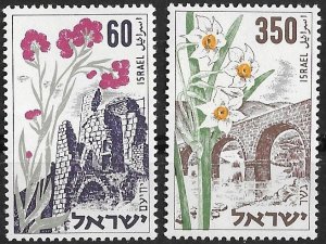 Israel # 84-85  Memorial Day  1954   (2) Mint NH