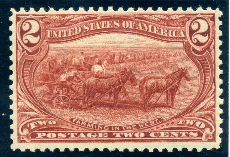 US SCOTT #286, Mint-F-VF-OG-NH (GARY 8/31/20)