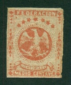 Venezuela 1864 #10a MH SCV (2024) = $60.00
