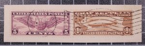 Scott C14 $1.30 Graf Zeppelin Used On Piece Nice Stamp SCV $360.00