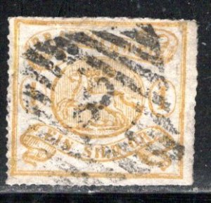 German States Brunswick Scott # 16, used