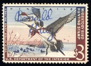 US Scott RW29 Used  $3.00 Migratory Bird 1962 Lot T702 bhmstamps