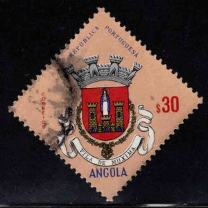 Angola  Scott 453 Used  coat of arms stamp