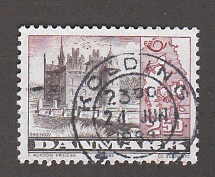 Denmark # 735, Egeskov Castle, Used,