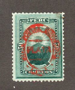 Peru - Sc# 41 MH (rem) / back stamped JL        /        Lot 0124418